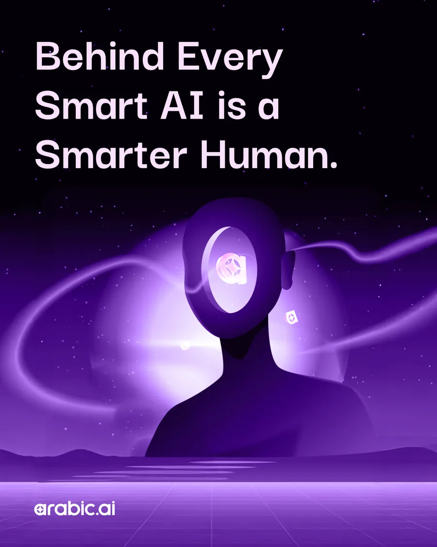 Twenty-two single posts, eleven in Arabic then the same eleven in English: AI Perfected by Human Expertise; Behind Every Smart AI Is a Smarter Human; Take Smarter Financial Decisions in Arabic; Generic AI in Arabic leads to poor insights and decisions; Supercharge Your Teams with Arabic.AI; The AI Agents Every Arabic-Speaking Enterprise Needs; Where Precision Meets Performance; Redefining What’s Possible in Arabic Enterprise Intelligence; Every Layer Built with Purpose; Power Smarter Operations with Arabic.AI; Transform Reports from English to Arabic while Preserving Financial Equations.