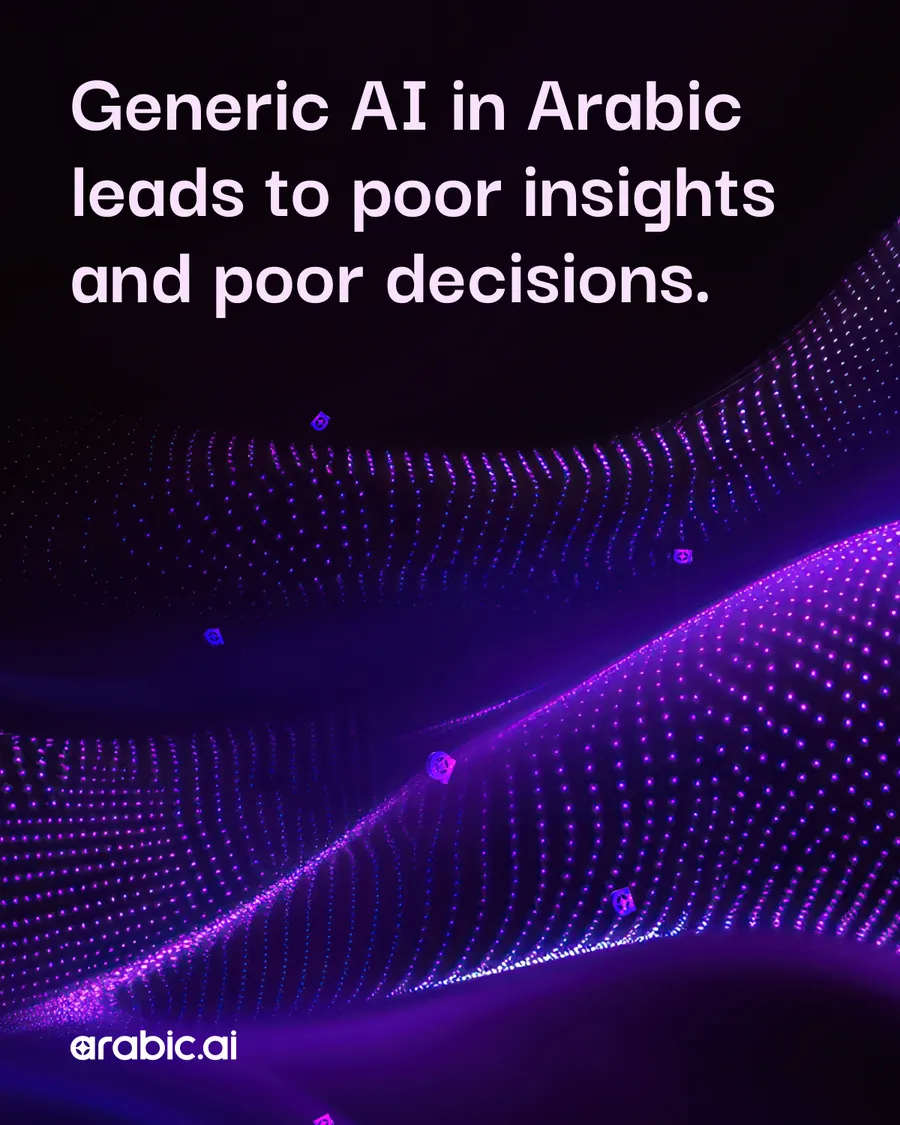 Twenty-two single posts, eleven in Arabic then the same eleven in English: AI Perfected by Human Expertise; Behind Every Smart AI Is a Smarter Human; Take Smarter Financial Decisions in Arabic; Generic AI in Arabic leads to poor insights and decisions; Supercharge Your Teams with Arabic.AI; The AI Agents Every Arabic-Speaking Enterprise Needs; Where Precision Meets Performance; Redefining What’s Possible in Arabic Enterprise Intelligence; Every Layer Built with Purpose; Power Smarter Operations with Arabic.AI; Transform Reports from English to Arabic while Preserving Financial Equations.