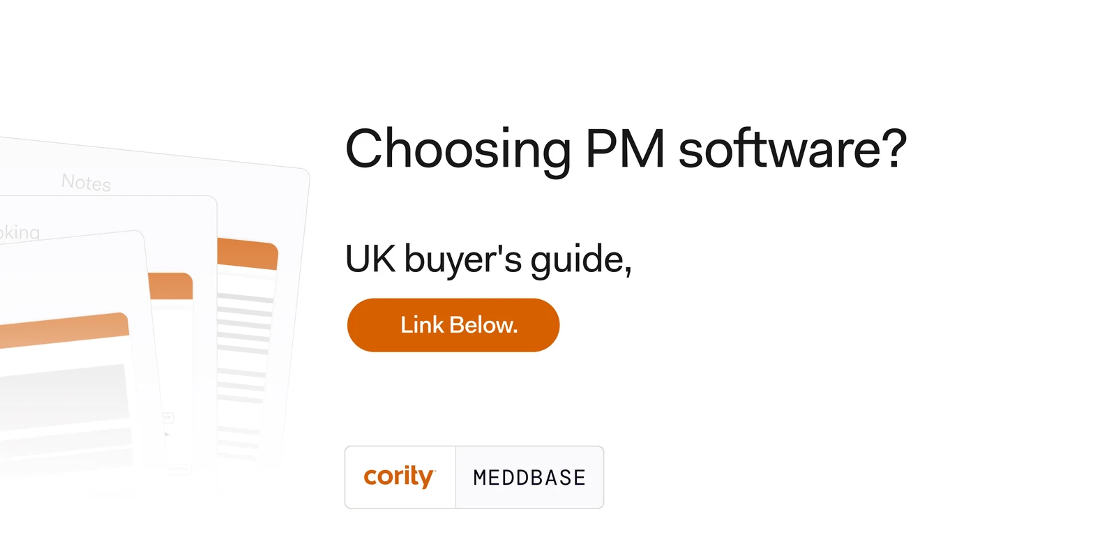 A seven-slide carousel: Three sites. Three systems. One headache — the record stops at each clinic’s front door, reception keys the same patient in twice, reporting means stitching three exports together, every new site multiplies the mess, one record across every site changes the maths, and a UK buyer’s guide to close.
