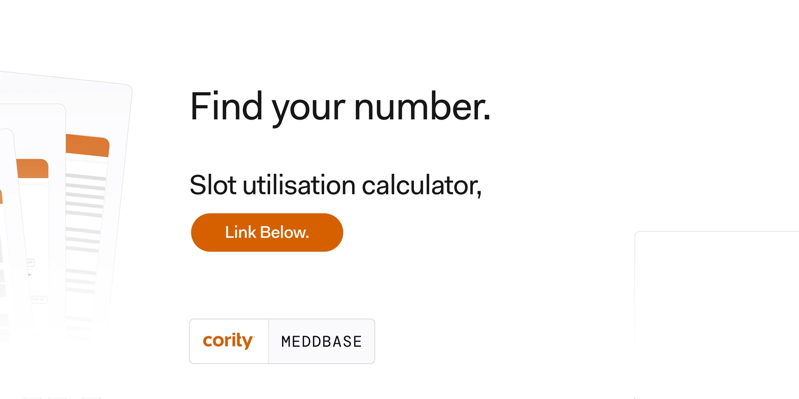 A seven-slide carousel: Your diary looks full, your revenue disagrees — the number that matters is your utilised slot rate; a missed private appointment is £180 to £400 gone; at an 8 to 12% DNA rate that is a six-figure leak; chasing rebooks by hand does not scale; automated confirmations and recall fill the slot for you; and a slot utilisation calculator to close.