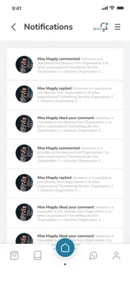 Notifications.