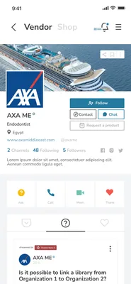 An instructor's profile, on its questions tab.