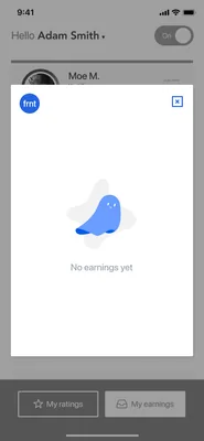 Earnings, before the first job.