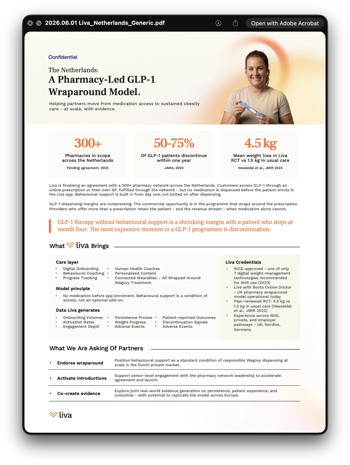 The market papers: Saudi government, public sector in English and Arabic, insurance, private hospitals, occupational health, a pharmacy-led model in the Netherlands, and the Wegovy wraparound model with Novo Nordisk.