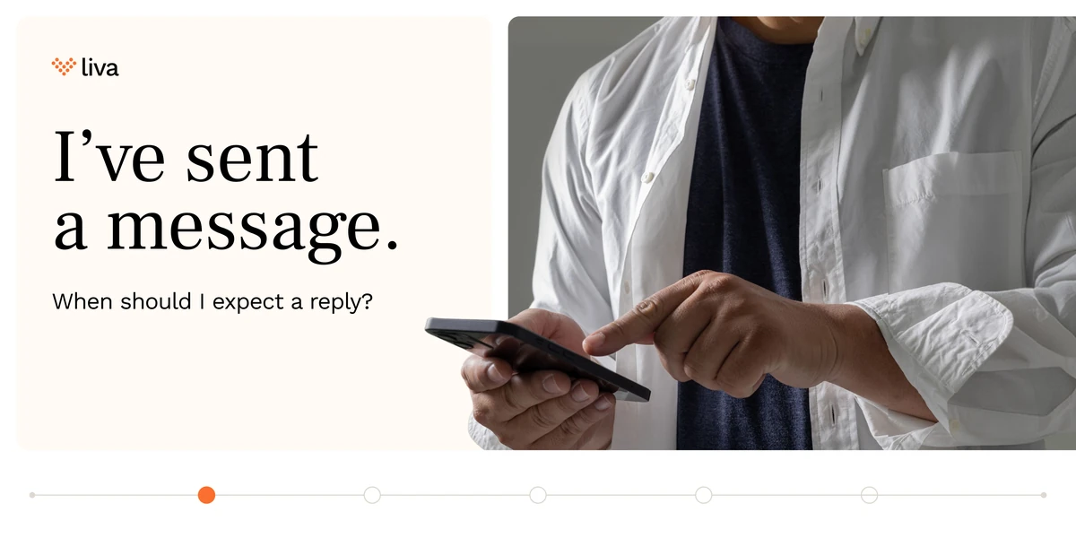 A five-slide wide carousel: I’ve sent a message — when should I expect a reply? Explain the response window, explain who will respond, explain the channel’s limits, and write the explanation before launch.