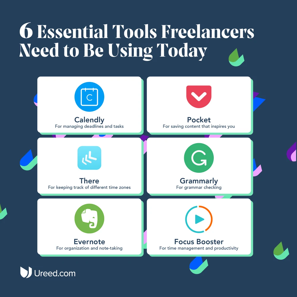 An eight-post run of freelancer guides: the newbie freelancer getting started checklist in two versions, seven tips on personal savings, six benefits of freelancing on the side, six essential tools, nine freelance side jobs, how to take care of your mental health, and a support-agent answer on posting a service.