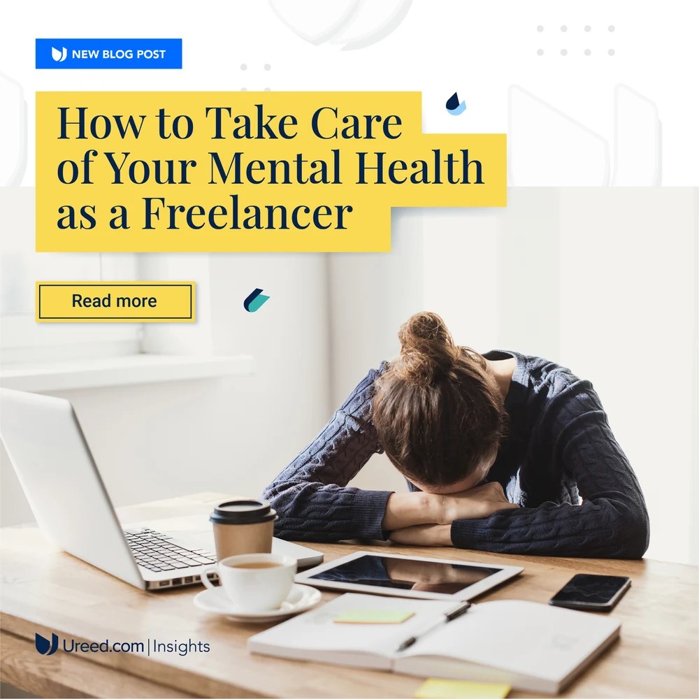 An eight-post run of freelancer guides: the newbie freelancer getting started checklist in two versions, seven tips on personal savings, six benefits of freelancing on the side, six essential tools, nine freelance side jobs, how to take care of your mental health, and a support-agent answer on posting a service.