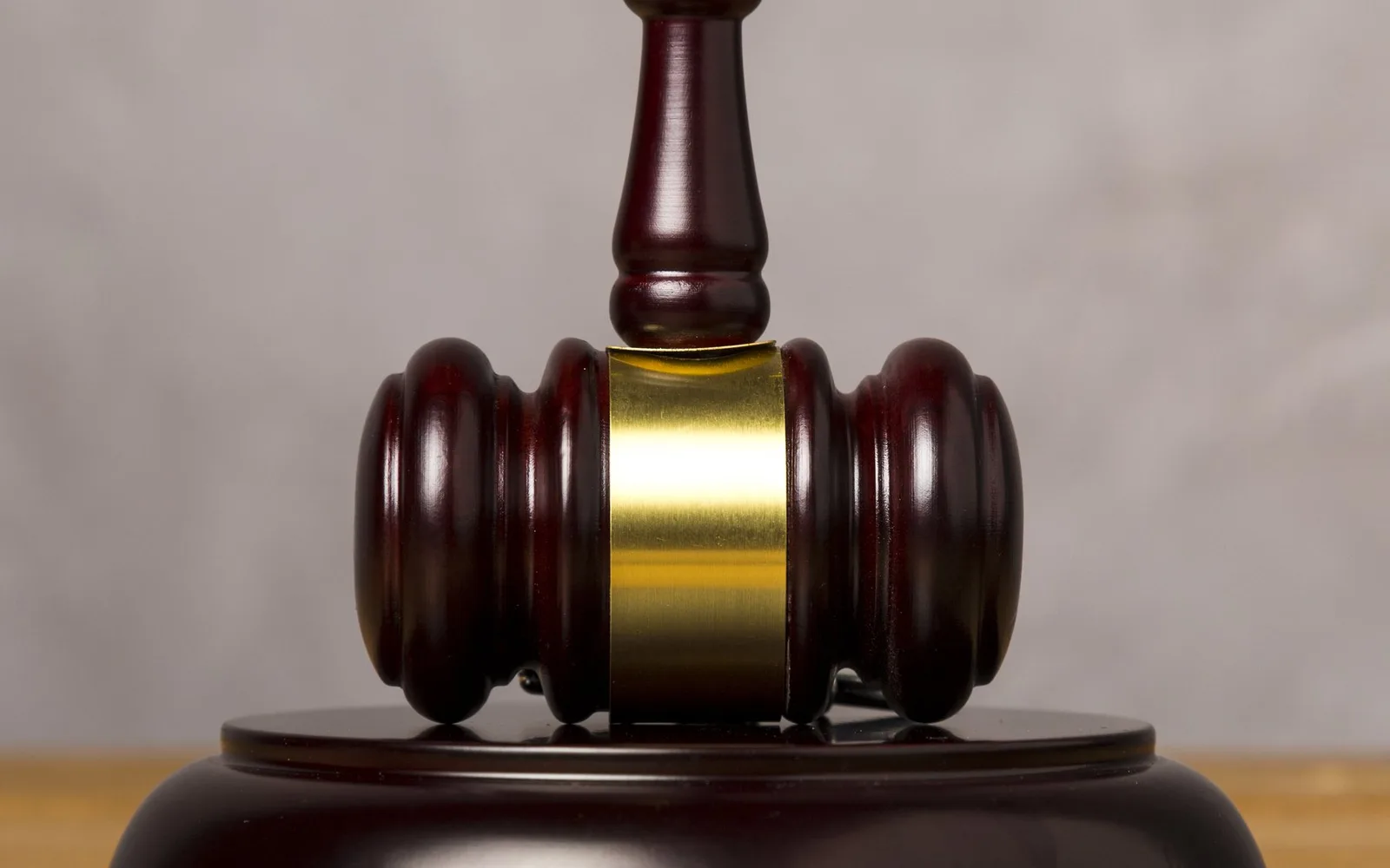 A judge's gavel