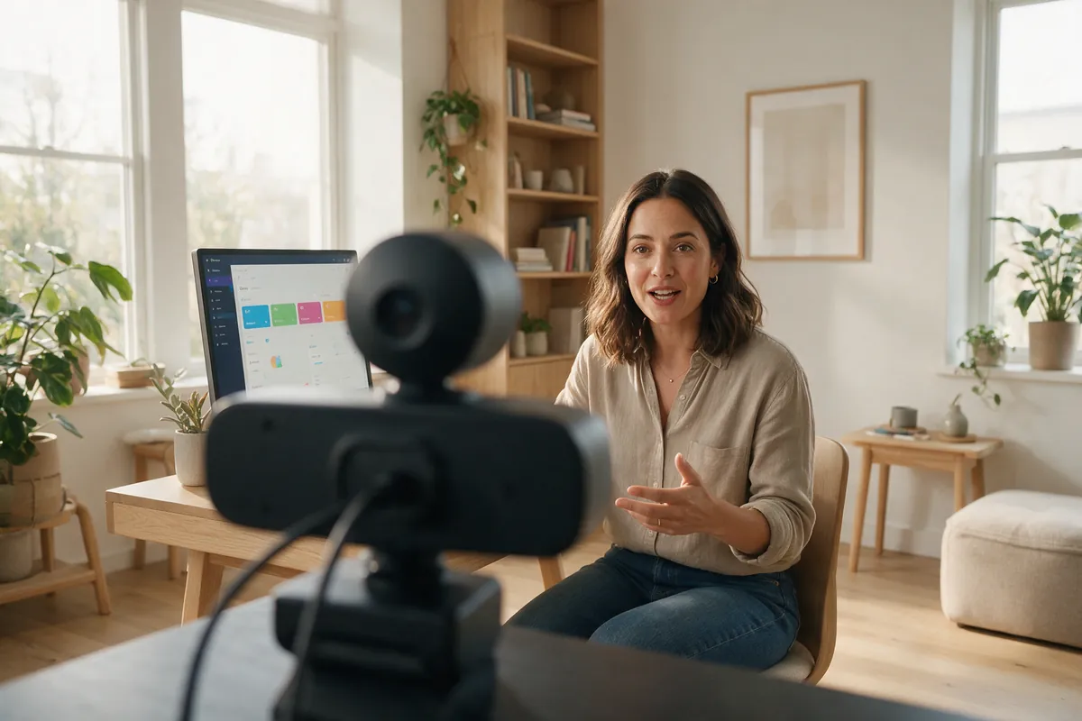 Recording a product walkthrough